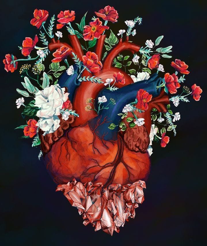 Un corazón que&nbsp;florece