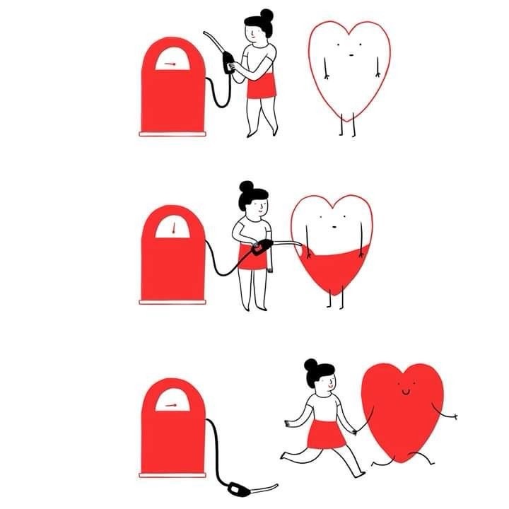 Con el tanque lleno y el corazón&nbsp;contento