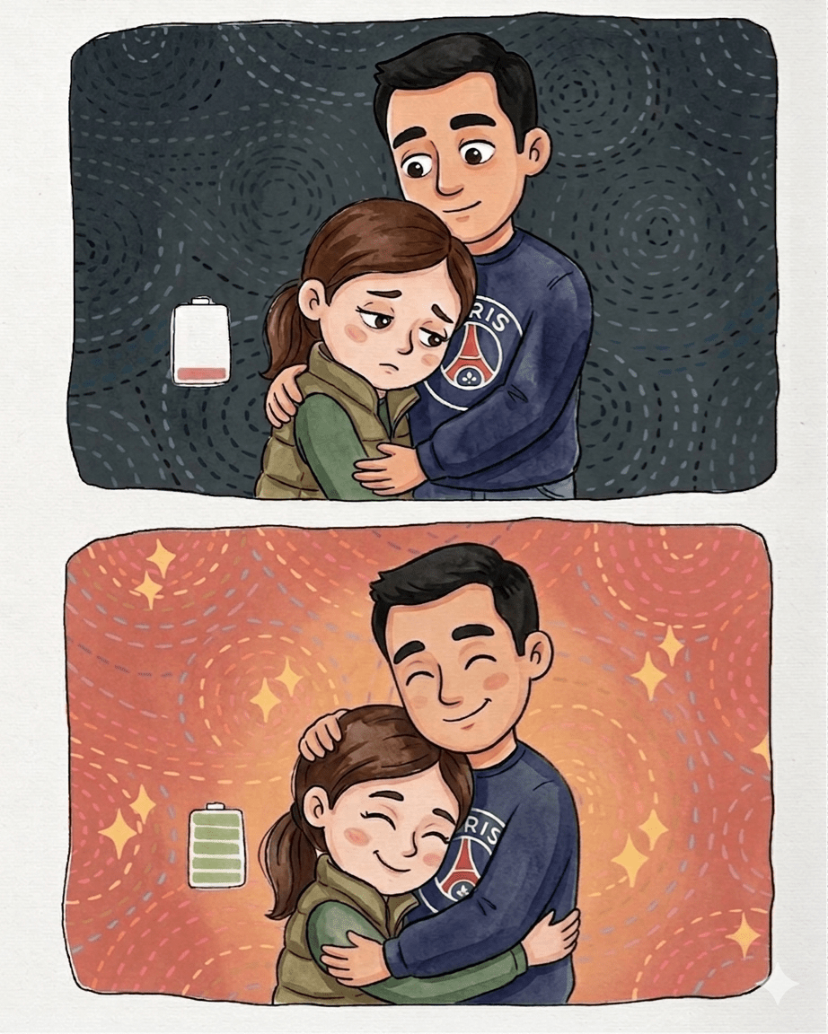 La recarga de tu&nbsp;abrazo